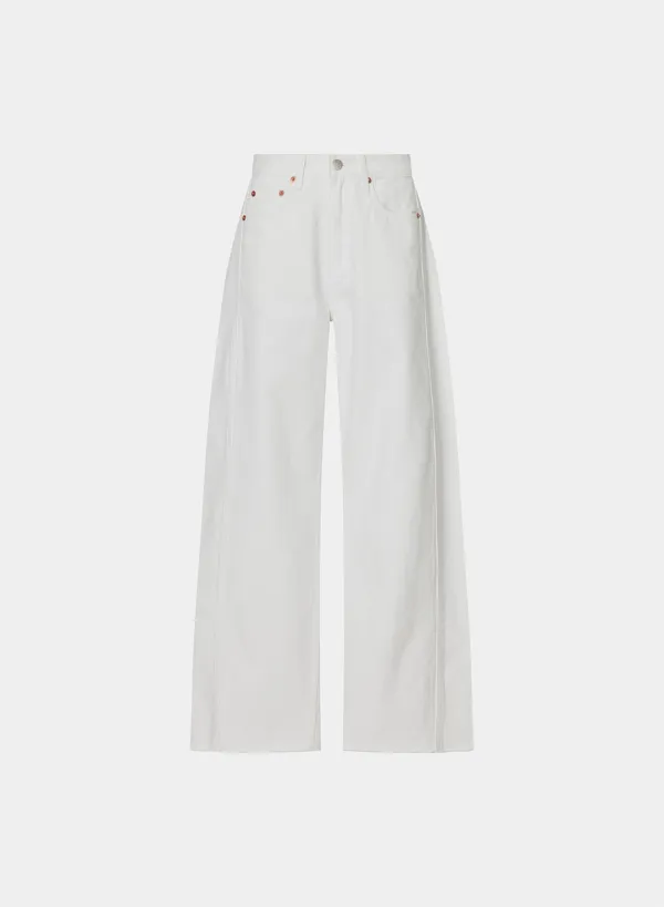 Webby side panel wide DN - White