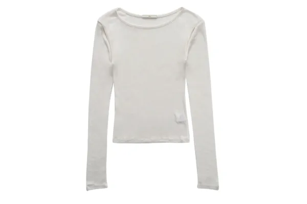 23rd 재입고 [Essential] Pointed T (Ivory)