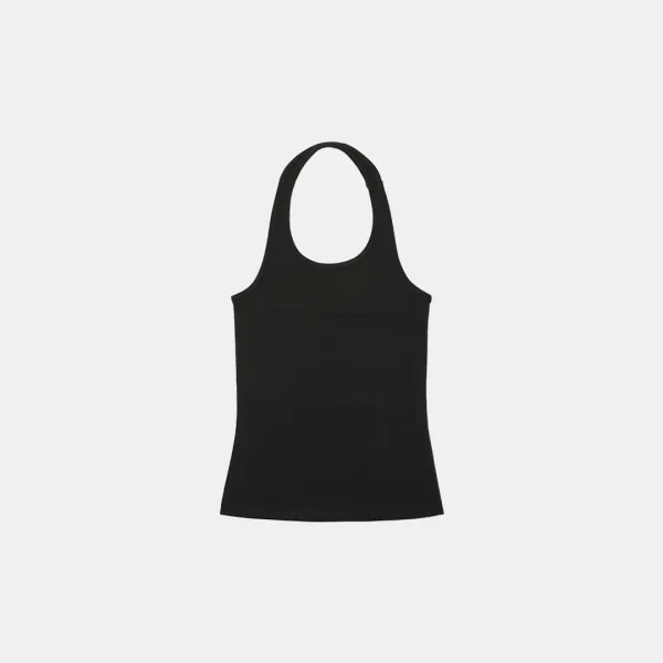 SITP5203 레트로 홀터넥 나시_Black