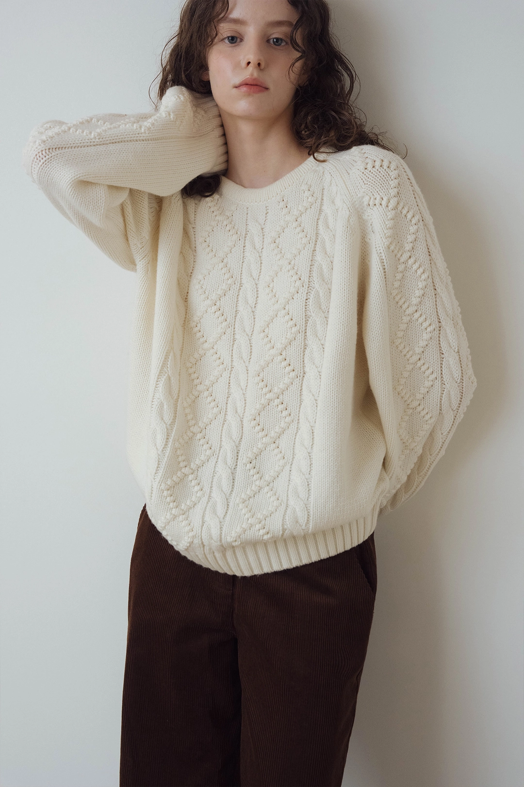 샤드라마 FORMULA SWEATER [PURE IVORY] 상품 이미지 2