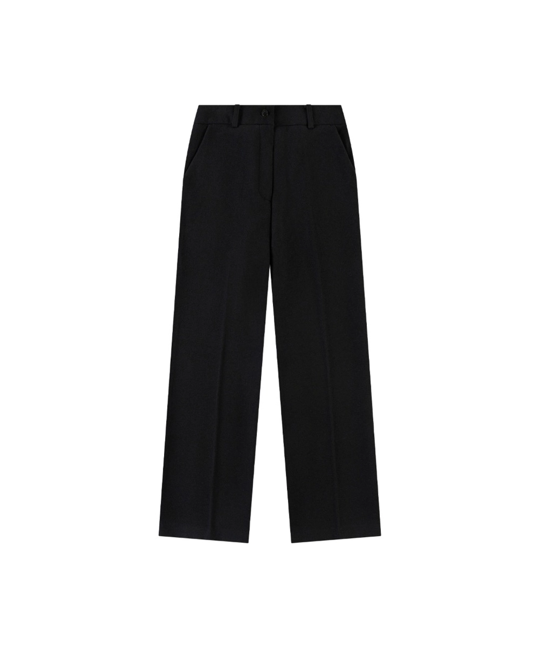 반원 아뜰리에 P3267 에센셜 와이드 슬랙스_Black 상품 이미지 3