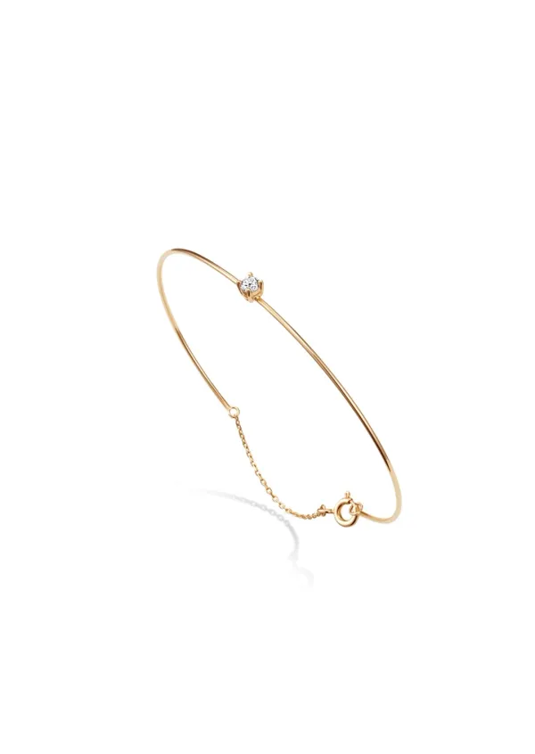 [G] Fine Line Bangle_Dia