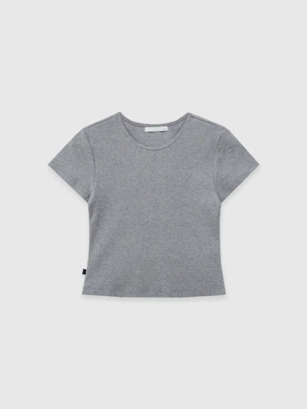 16th 재입고 [Essential] Base Cropped T (Gray)