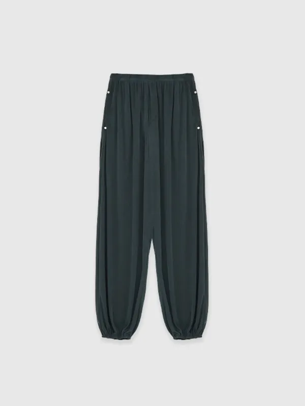 [Essential] Soft Bowl Pants (Matte Black)