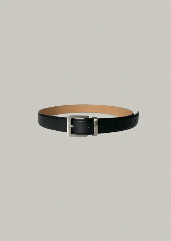 square leather belt