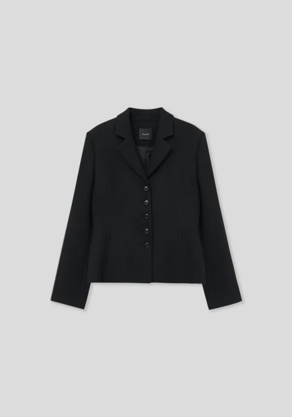 Hilda Wool Jacket (Black)