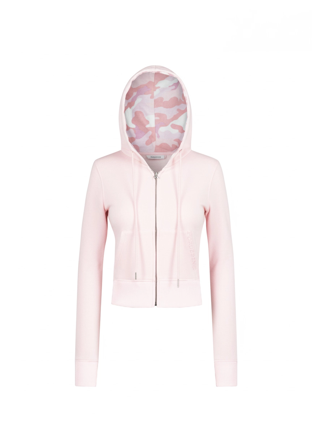 포어링 BEBE CAGO TRAINING HOODIE [PINK] 상품 이미지 2