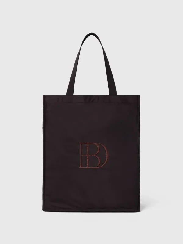 LBD big tote bag(purple brown) -40%
