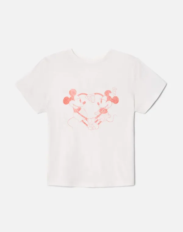 Classic "Disney Heart Hands" Tee - Vintage White