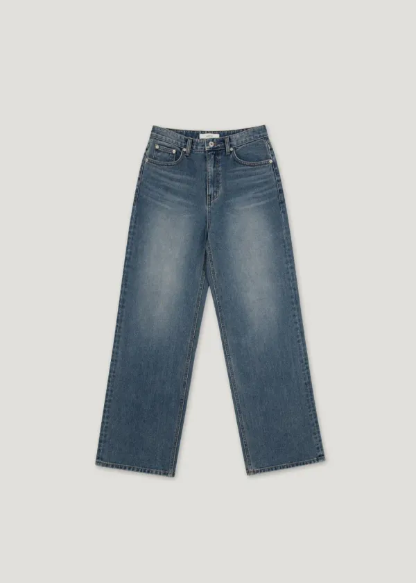 [3rd] Vintage Wide Denim_Vintage Blue