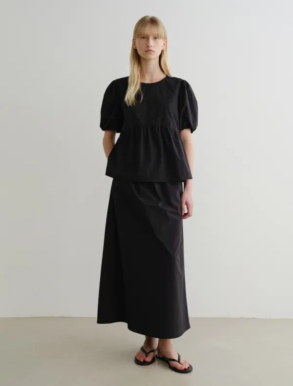 Odin Maxi Skirt (Black)