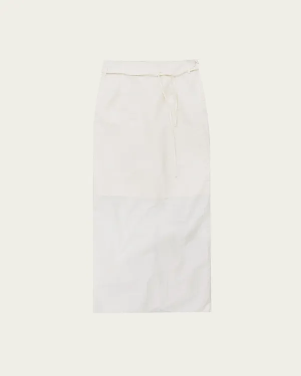 (2차) Plant Skirt - Ivory