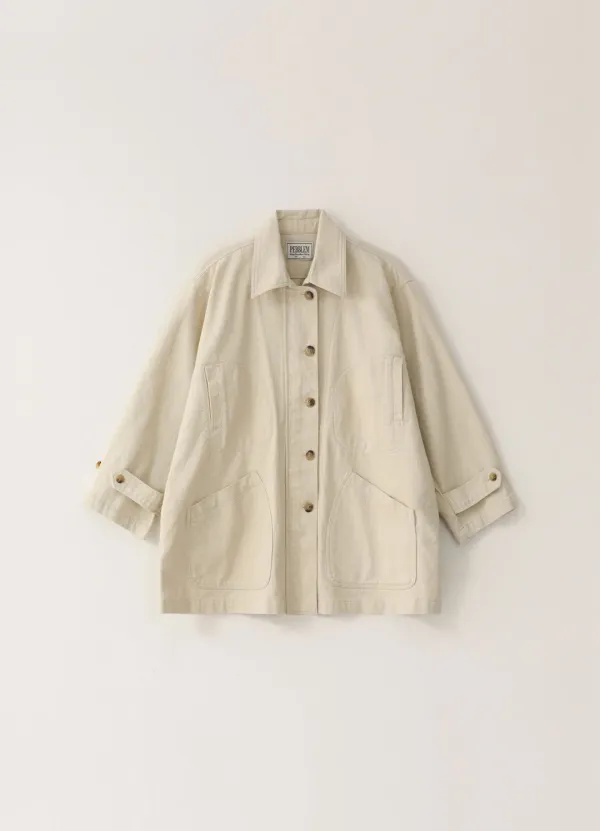 [Limited] Maris Boxy Half Jacket - Ivory