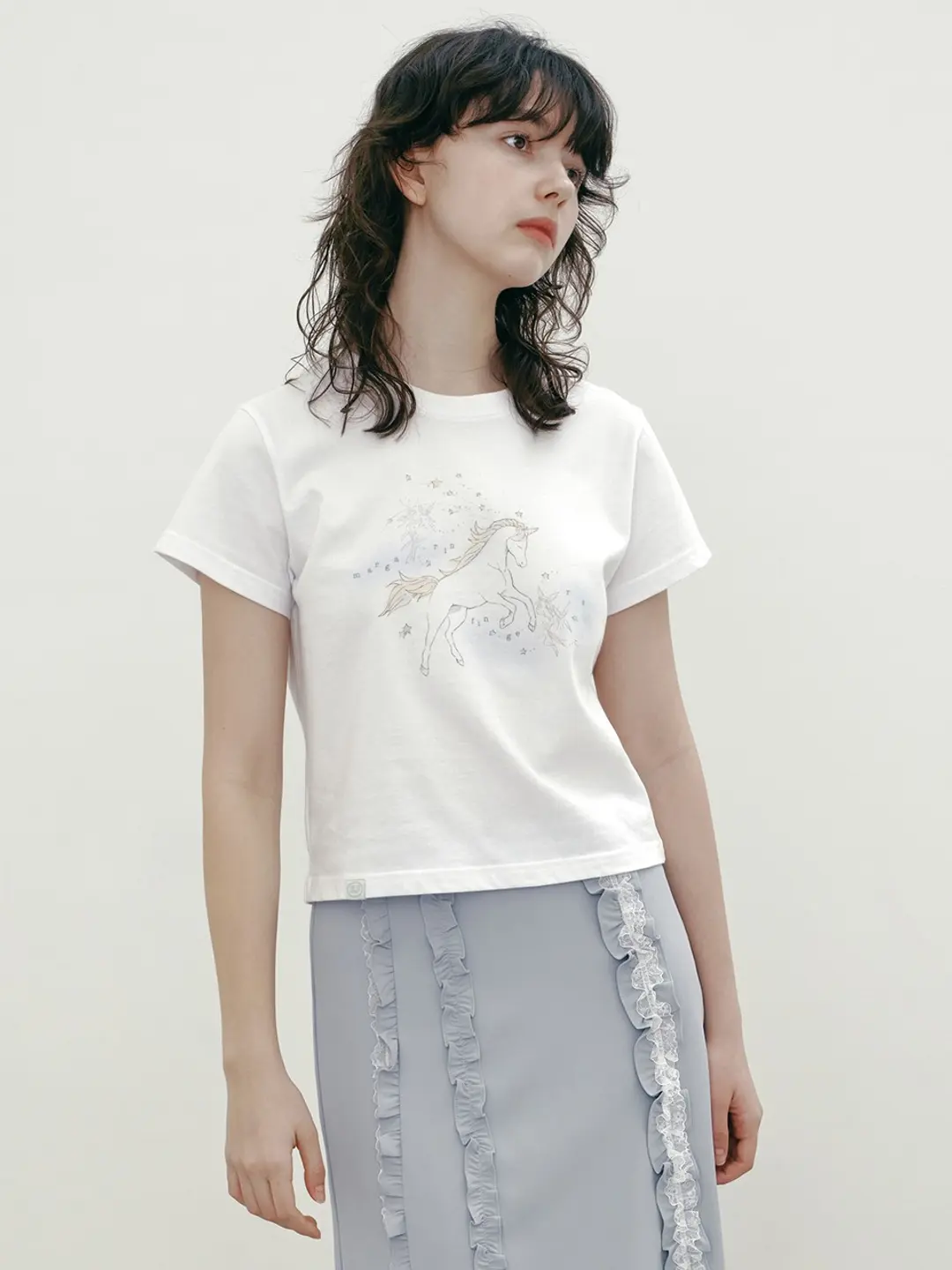 마가린핑거스 UNICORN T-SHIRT (WHITE) 상품 이미지 2