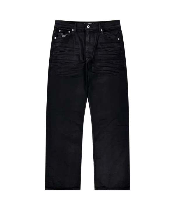 SAN SAN OASIS COATED PANTS [BLACK]