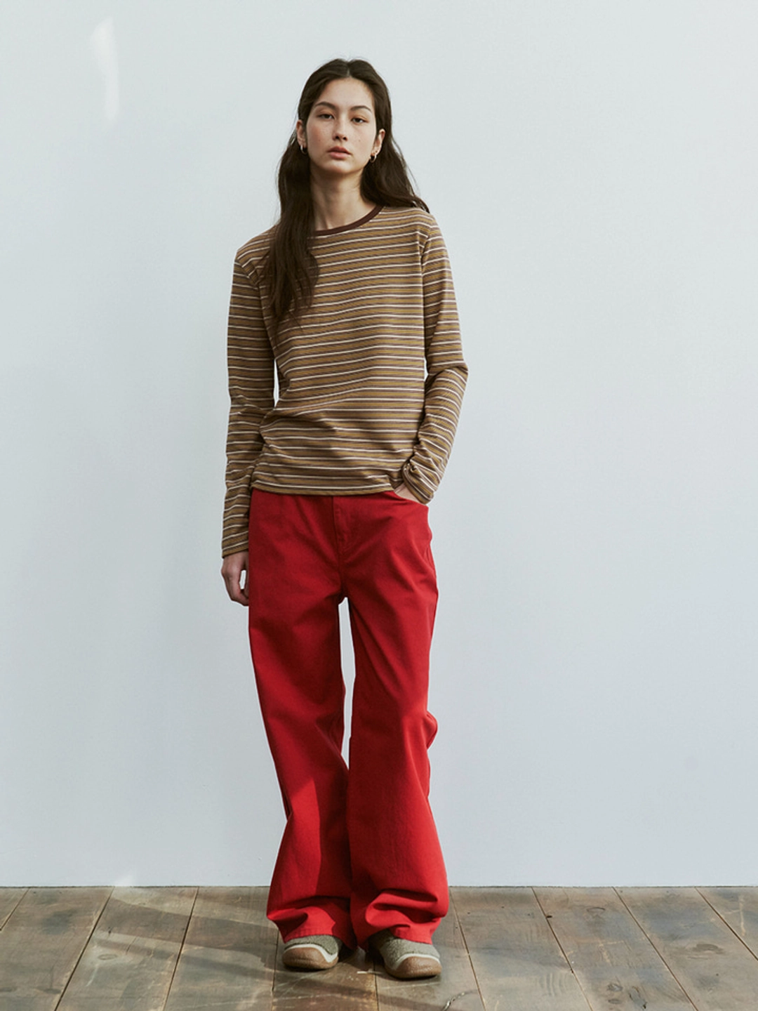 프리터 Fine Crewneck T-Shirt 2Color_F263TS08 상품 이미지 3