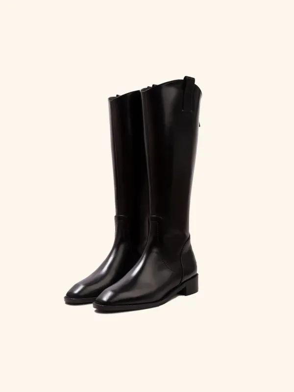 [바로배송] Raffine long boots / 블랙