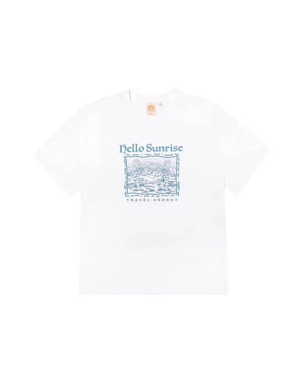 HS Palm Tree Graphic Tee_White