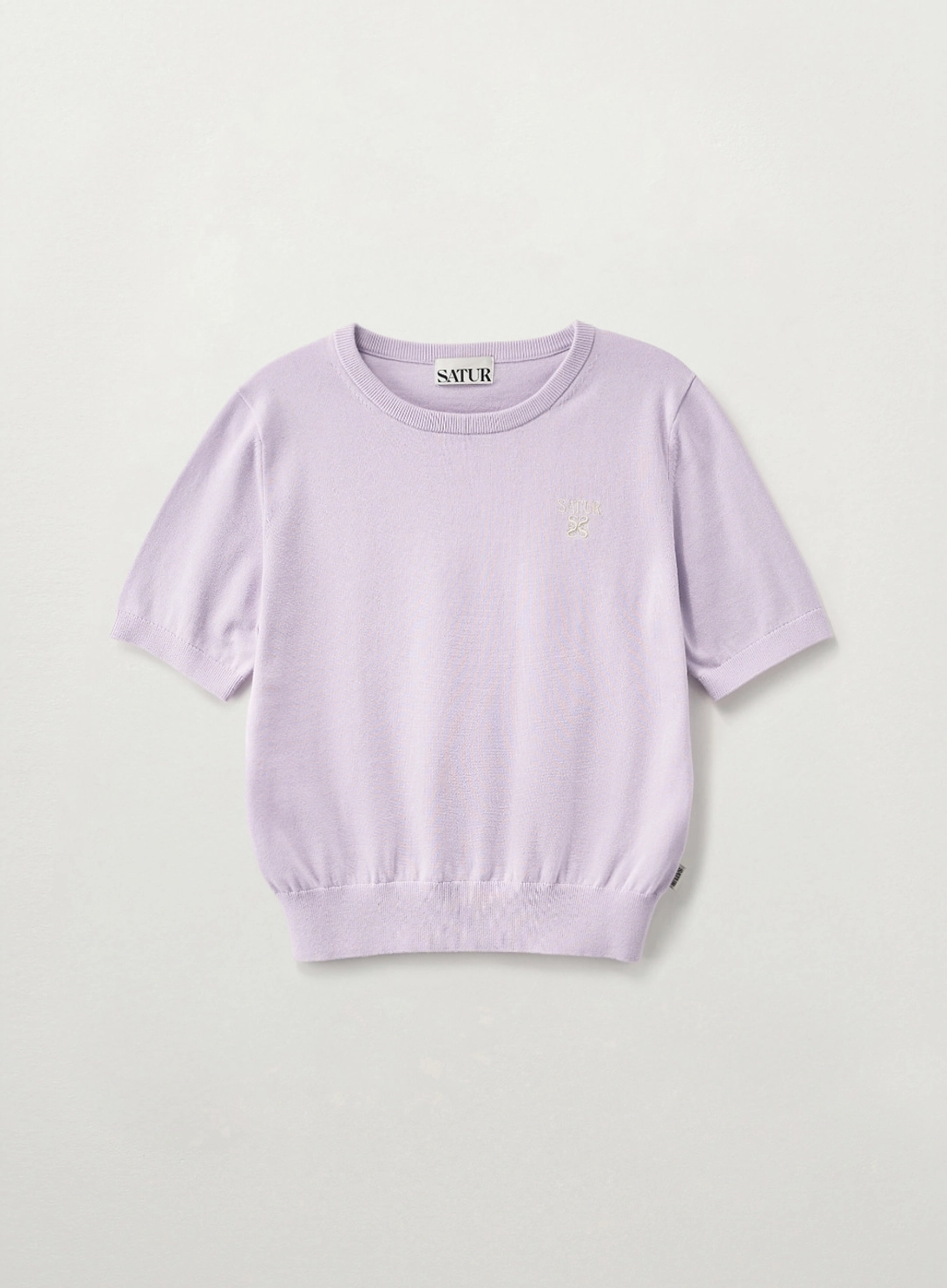 세터 [이민정 Pick] (W) Loren Fine Half Knit - Lavender 상품 이미지 1