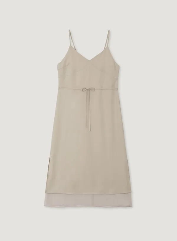 FAY BUSTIER ONE PIECE_BEIGE