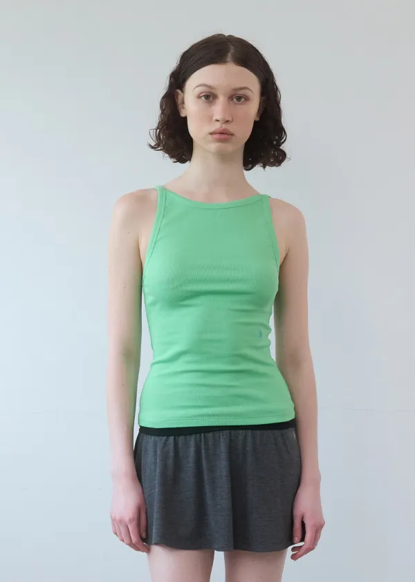 Reversible Sleeveless Top_Apple Green