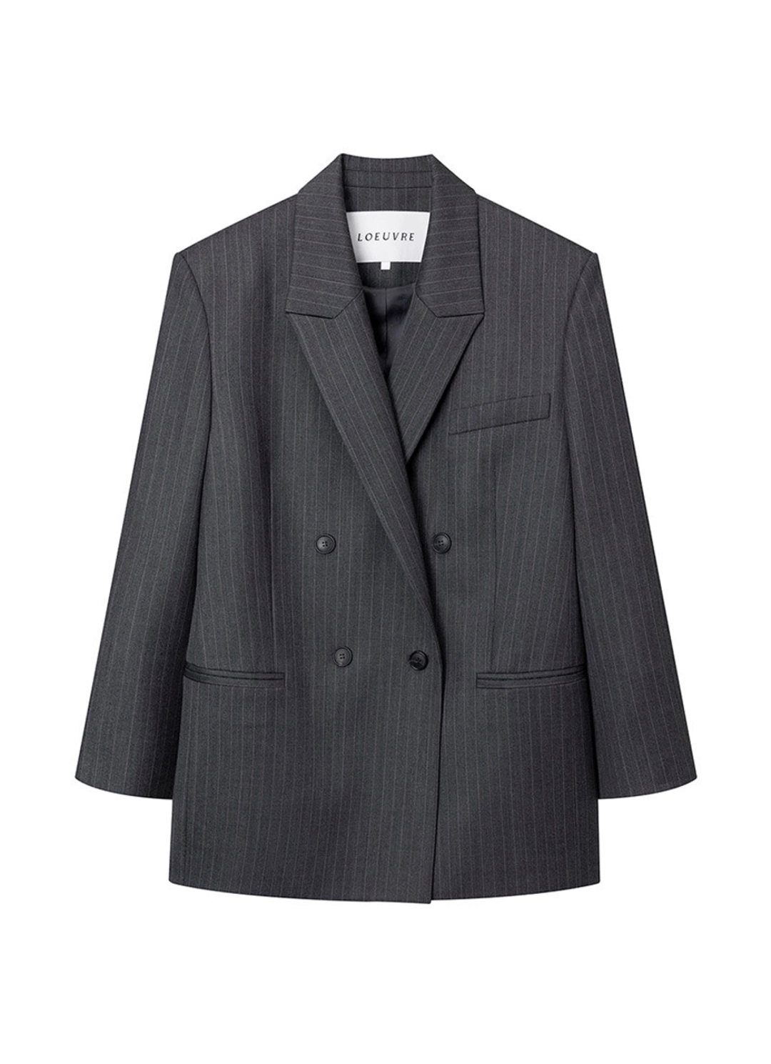 루에브르 Double-Breasted Tailored Jacket SW5AJ321-GW 상품 이미지 1