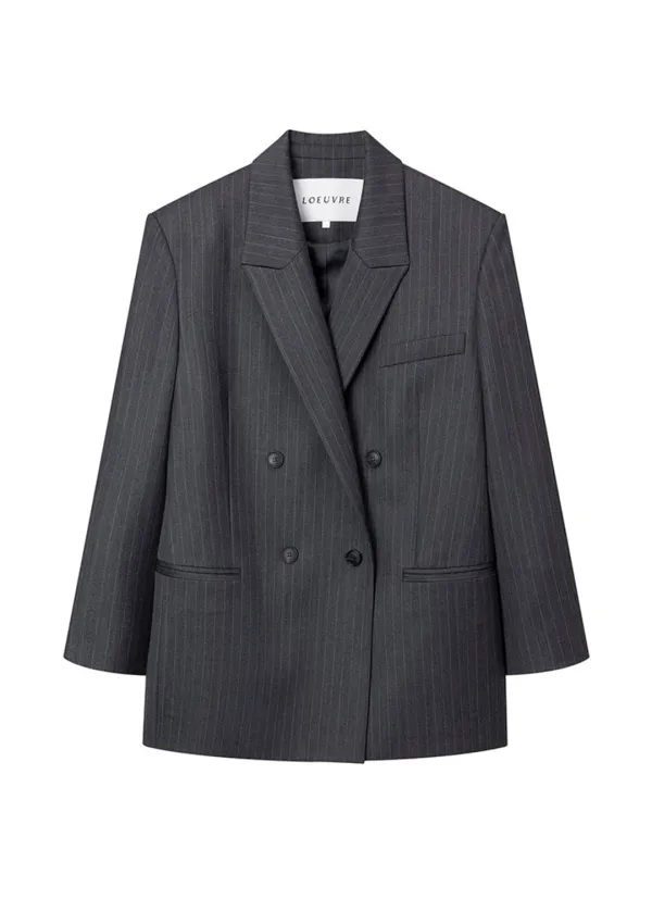 Double-Breasted Tailored Jacket SW5AJ321-GW