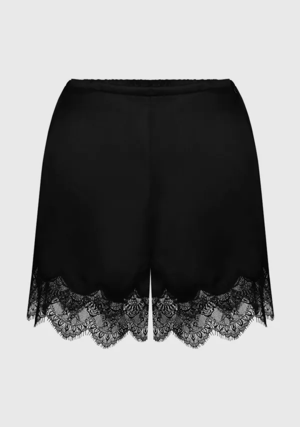 Elise Satin Lace Shorts