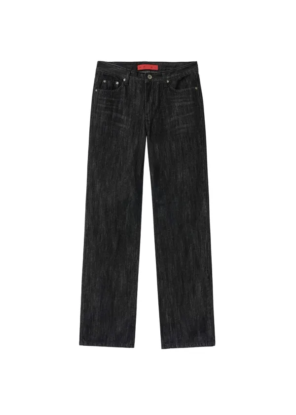 [2ND 10/1~ 발송] CLASSIC LOWRISE JEANS, BLACK