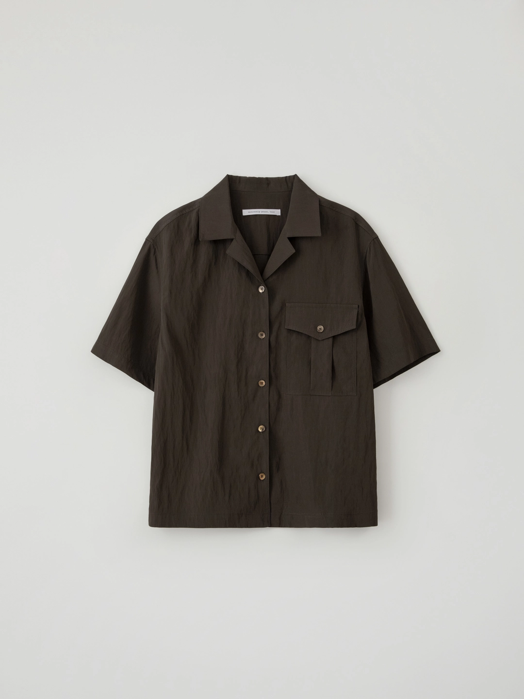 톨로 Silky Pocket Half Shirt(Brown) 상품 이미지 1