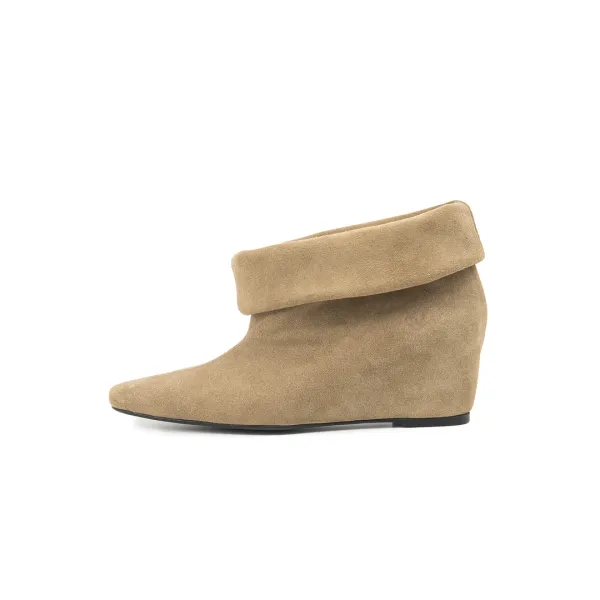 CUFF BOOTS [SUEDE SAND]