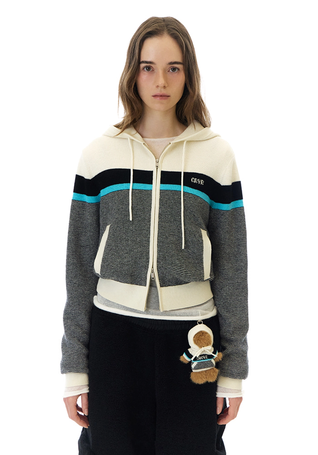 그로브 PEAK KNIT ZIP-UP 상품 이미지 2