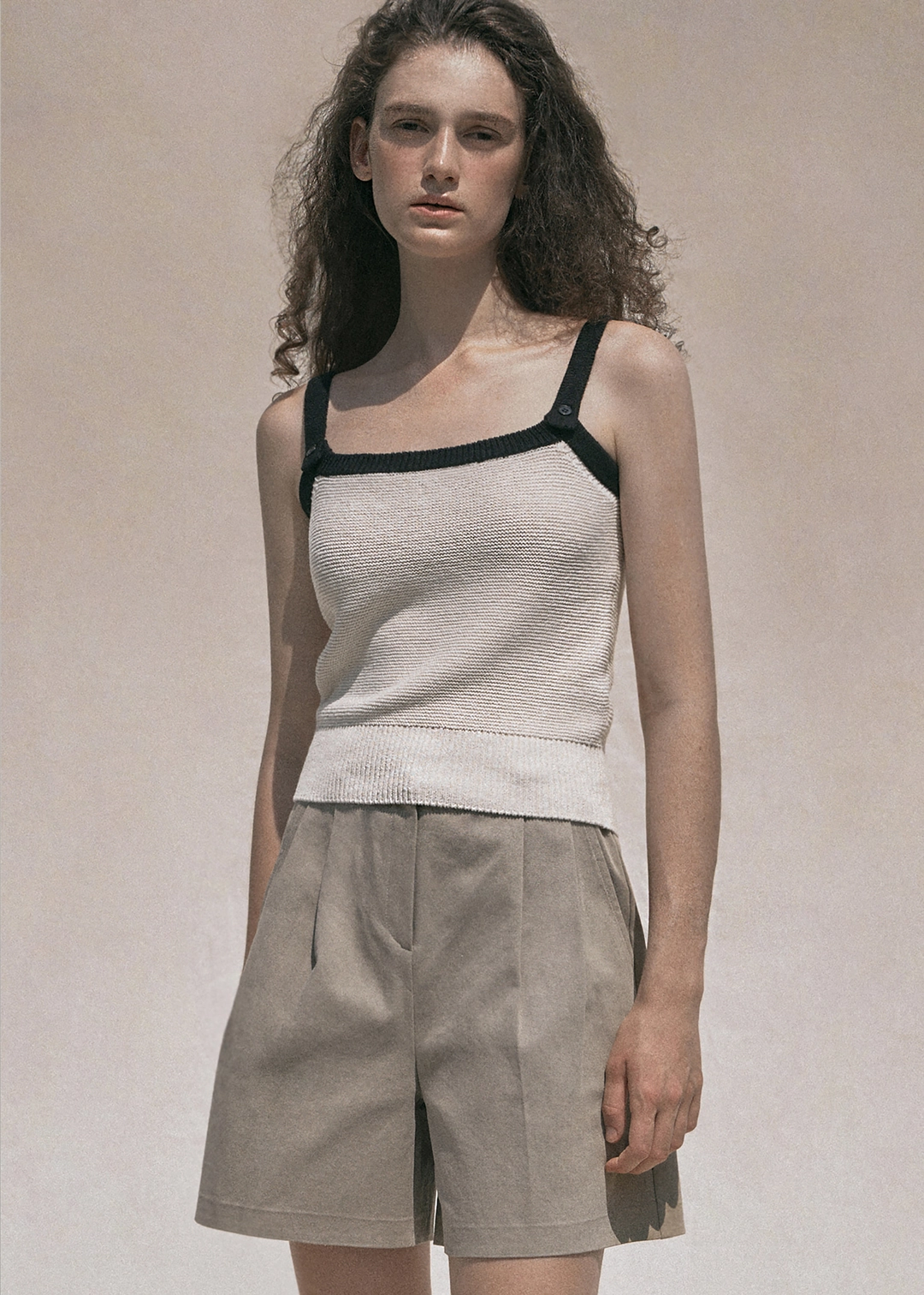 앤니즈 Anne knit sleeveless (ivory) 상품 이미지 1