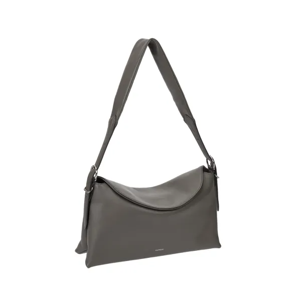 [아울렛] Halfmoon Aterre Shoulder S (하프문 아떼르 숄더 스몰) Ash Khaki