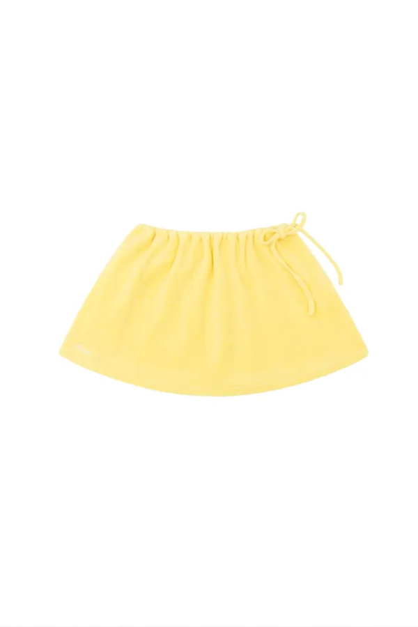 Terry Cover Up Skirt (sunny yellow)