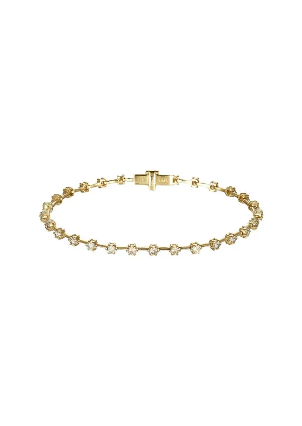 [G] Round Diamond Bracelet_2.5