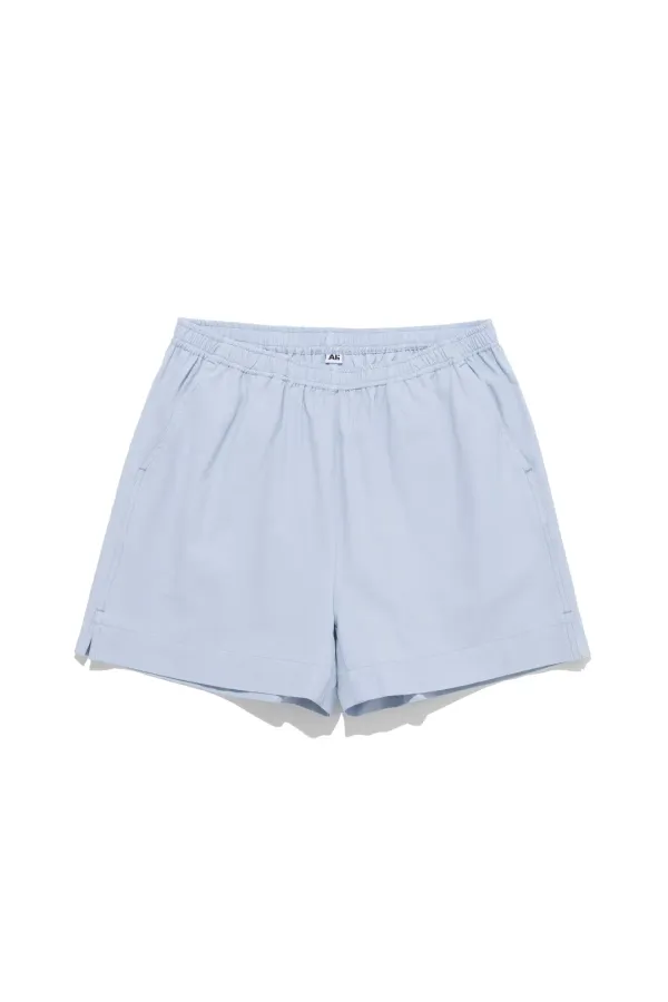 Banding Cotton Shorts Blue