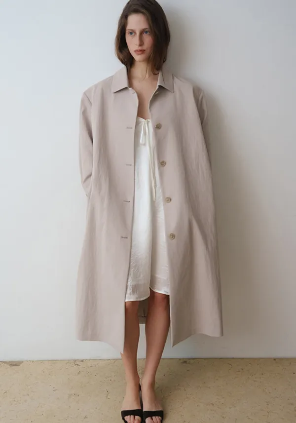 [다연PICK] HARRIS SINGLE TRENCH COAT_BEIGE_OF1C2XCT01BEG