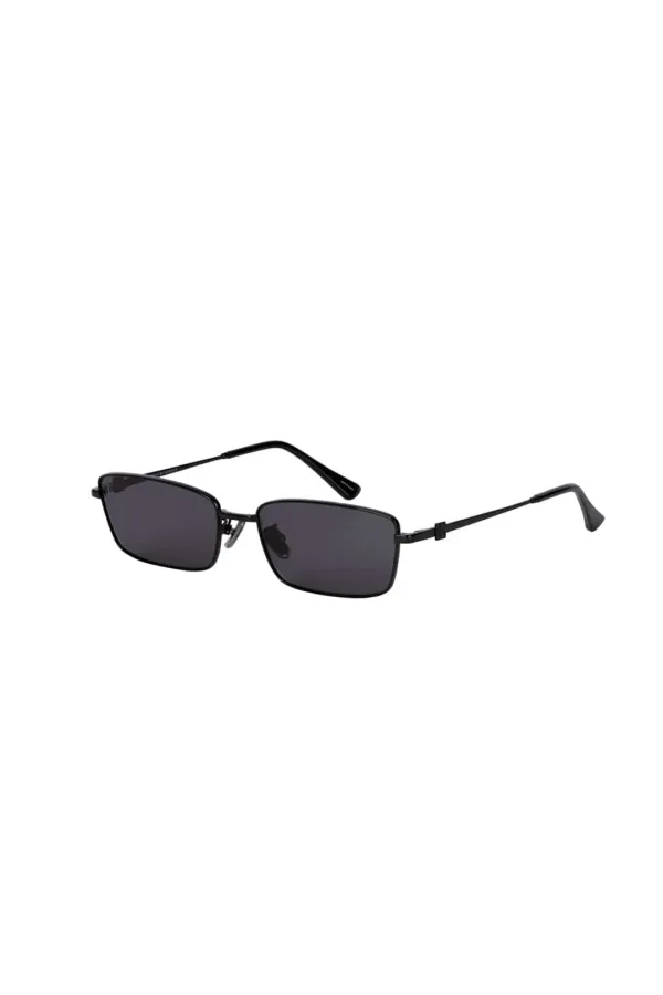 Metal Frame Sunglasses [ Black ]