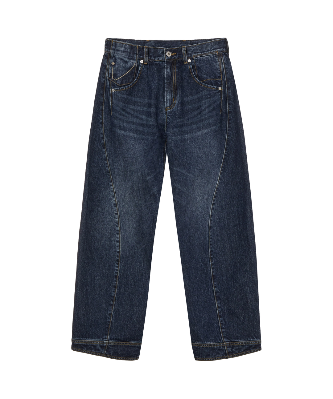 에이이에이이 POCKET PATCHWORK ENGINEERED PANTS [DARK BLUE] 상품 이미지 1