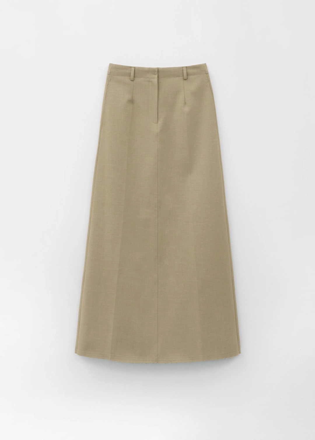 칙스라벨 마티나 컷오프 롱 스커트 - Beige 상품 이미지 2