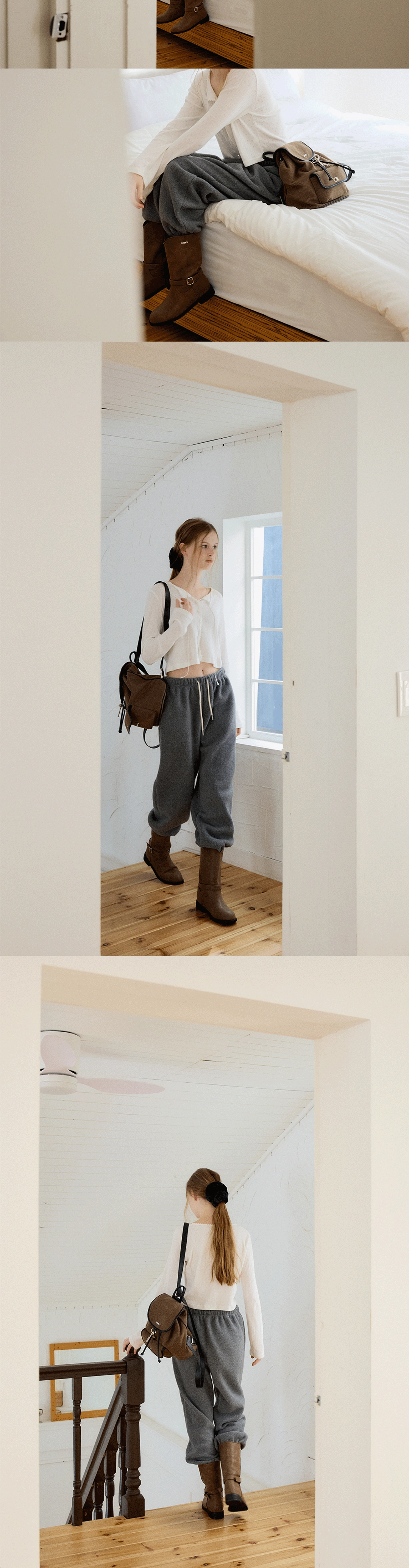 옴니포턴트 omn Belt boots _Brown 상품 이미지 2