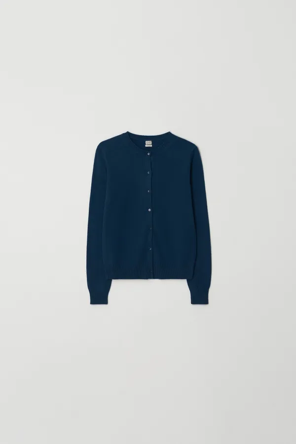 Cashmere Cardigan (blue green)