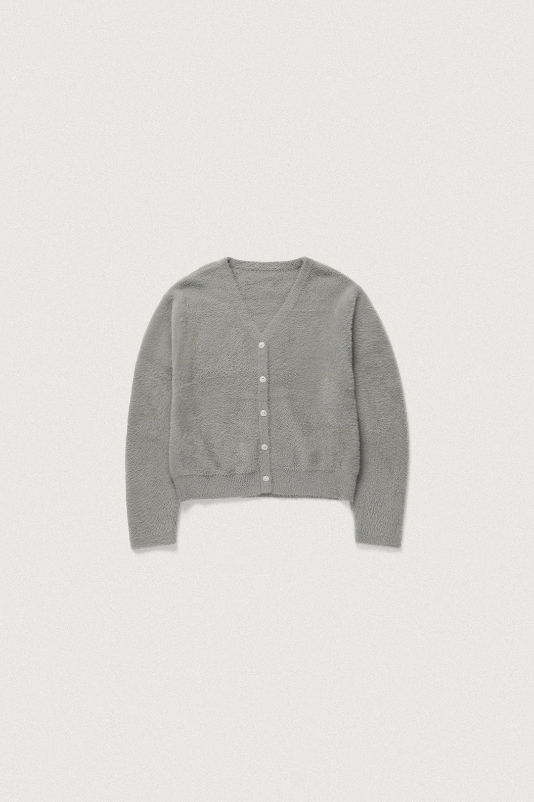 샤드라마 MOCHI V-NECK CARDIGAN [ASH GRAY] 상품 이미지 3