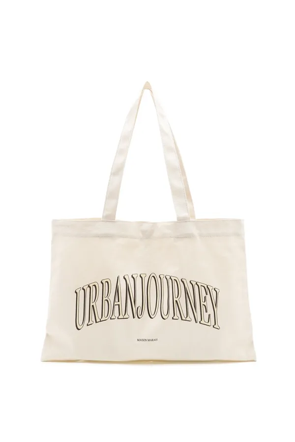 Large Canvas Bag, Ivory