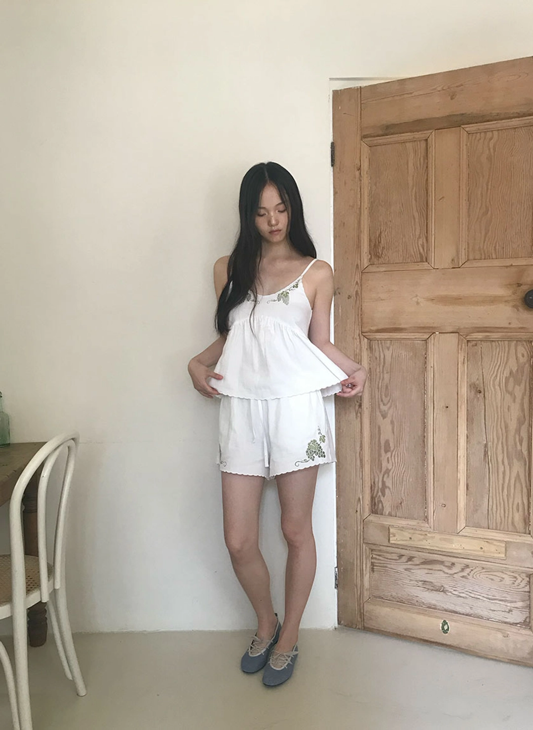 루루서울 Podo Shorts (White) 상품 이미지 2