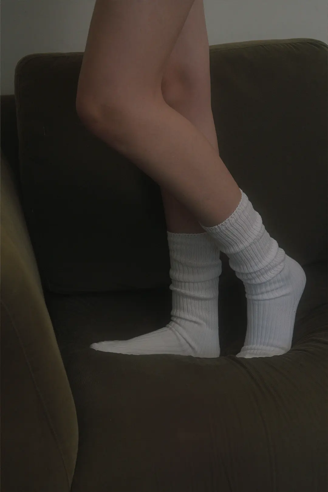위드아웃썸머 Basic cotton socks_white 상품 이미지 1