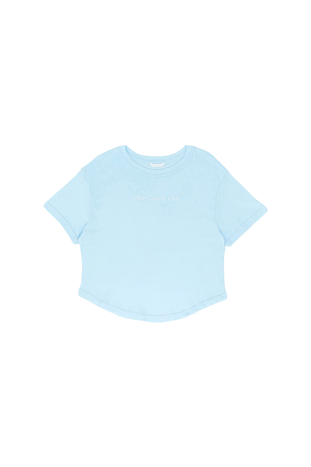 피브비 Piv\'vee Curved Hem T-shirt (airy blue) 상품 이미지 2