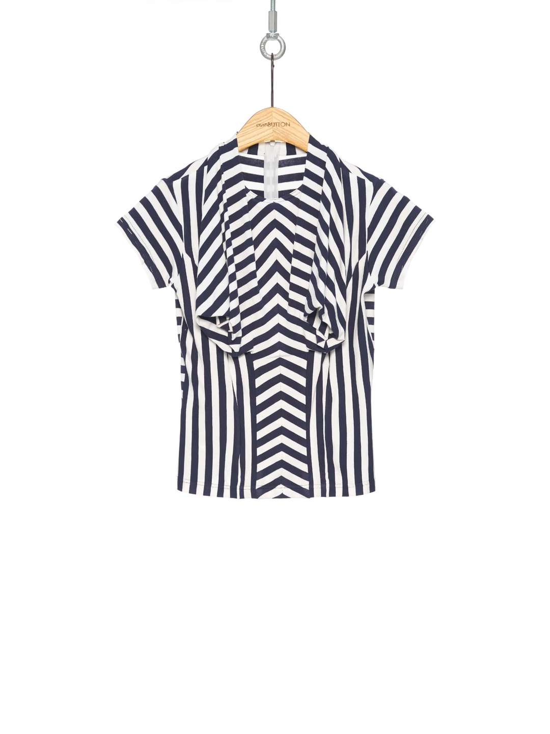 푸쉬버튼 SS25 STRIPE BRA DRAPING JERSEY TOP 상품 이미지 1