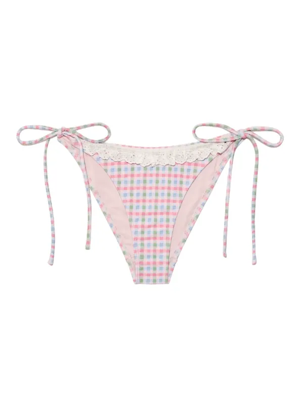 FRILL BIKINI BOTTOM (CANDY BLOCK)